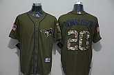 Toronto Blue Jays #20 Josh Donaldson Green Salute to Service Stitched Baseball Jersey,baseball caps,new era cap wholesale,wholesale hats